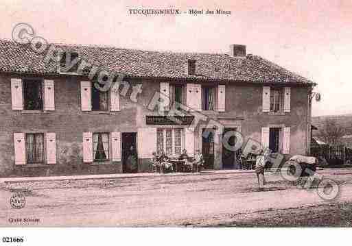 Ville de TUCQUEGNIEUX, carte postale ancienne