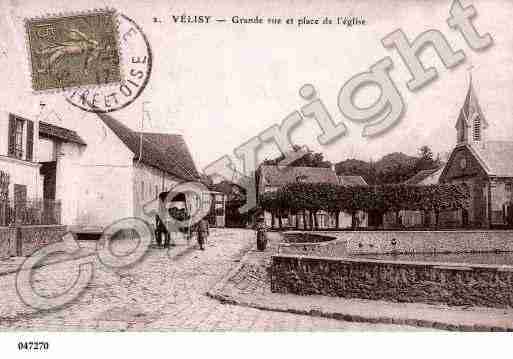 Ville de VELIZYVILLACOUBLAY, carte postale ancienne