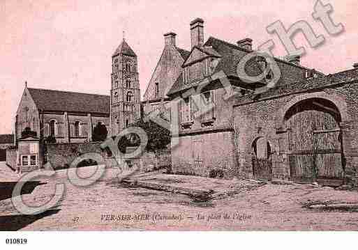 Ville de VERSURMER, carte postale ancienne