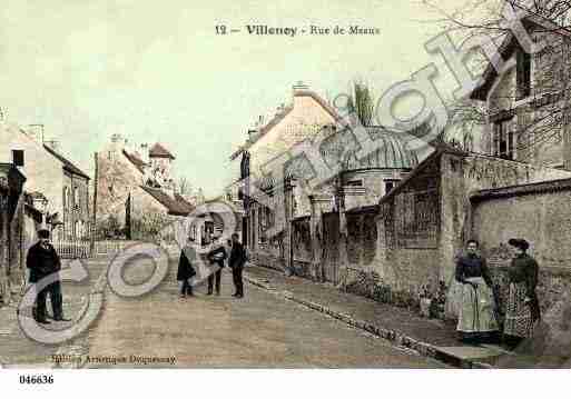 Ville de VILLENOY, carte postale ancienne