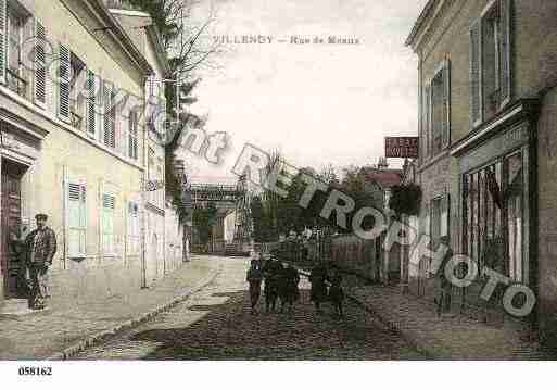 Ville de VILLENOY, carte postale ancienne