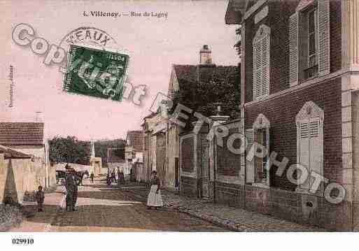 Ville de VILLENOY, carte postale ancienne