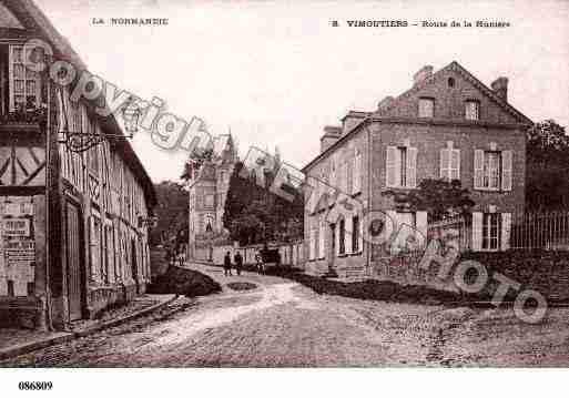 Ville de VIMOUTIERS, carte postale ancienne