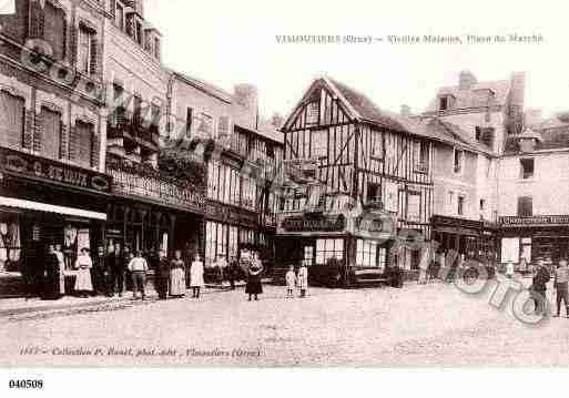 Ville de VIMOUTIERS, carte postale ancienne