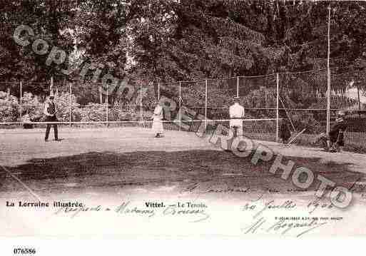 Ville de VITTEL, carte postale ancienne