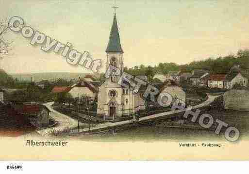 Ville de ABRESCHVILLER, carte postale ancienne Ville de ABRESCHVILLER, carte postale ancienne