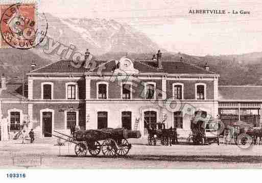Ville de ALBERTVILLE, carte postale ancienne Ville de ALBERTVILLE, carte postale ancienne