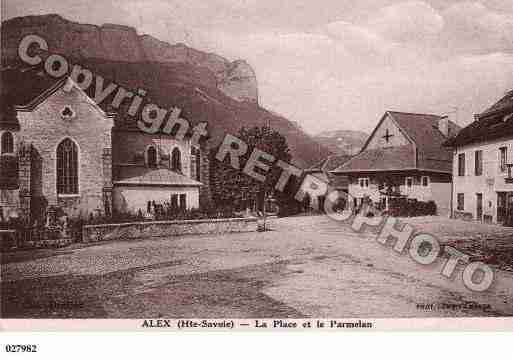 Ville de ALEX, carte postale ancienne