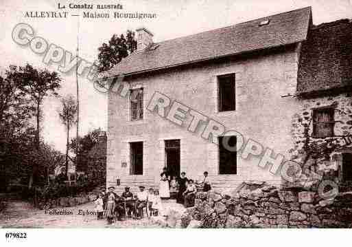 Ville de ALLEYRAT, carte postale ancienne