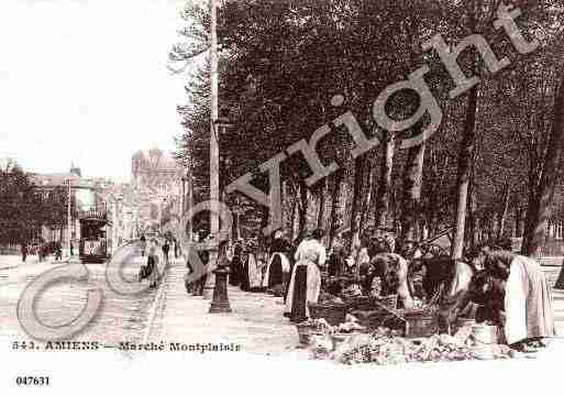 Ville de AMIENS, carte postale ancienne