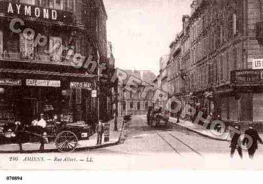 Ville de AMIENS, carte postale ancienne