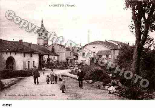 Ville de ARCHETTES, carte postale ancienne