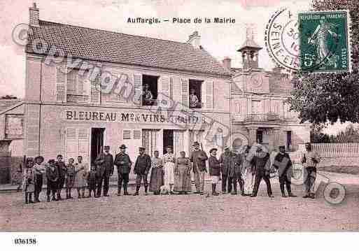 Ville de AUFFARGIS, carte postale ancienne Ville de AUFFARGIS, carte postale ancienne