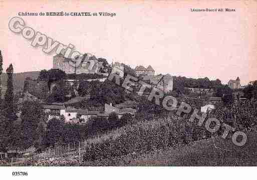 Ville de BERZELECHATEL, carte postale ancienne