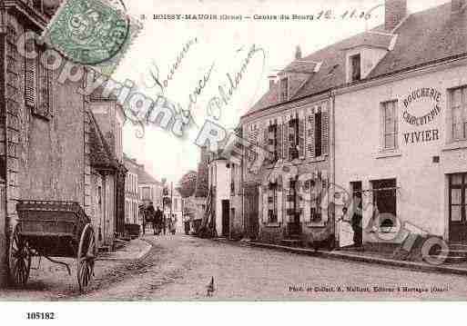 Ville de BOISSYMAUGIS, carte postale ancienne