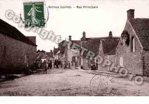 Ville de BOUILLYENGATINAIS, carte postale ancienne