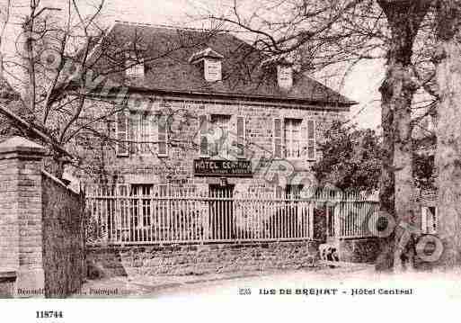 Ville de BREHAT(ILEDE), carte postale ancienne