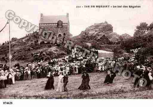 Ville de BREHAT(ILEDE), carte postale ancienne