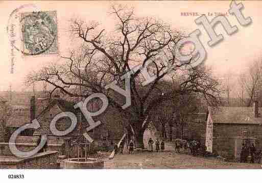 Ville de BREVES, carte postale ancienne