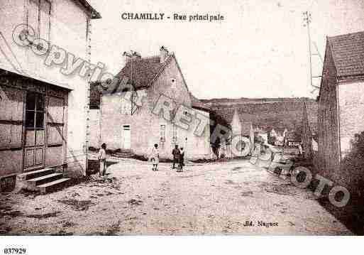 Ville de CHAMILLY, carte postale ancienne