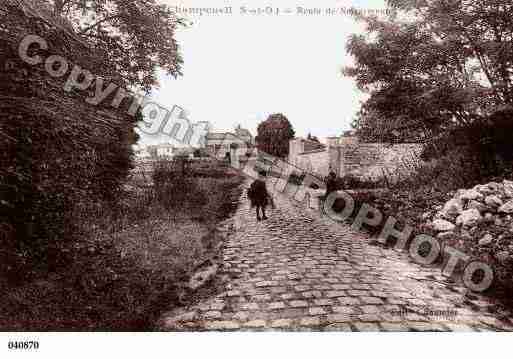 Ville de CHAMPCEUIL, carte postale ancienne