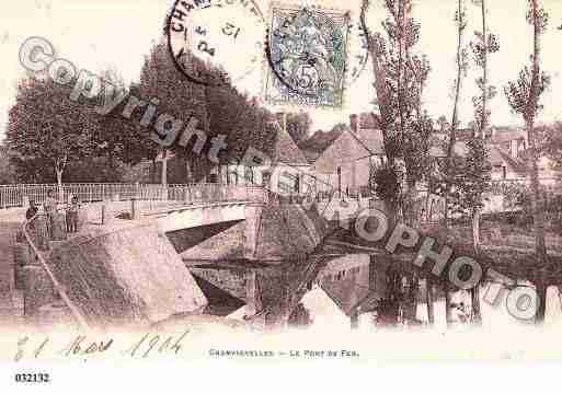 Ville de CHAMPIGNELLES, carte postale ancienne