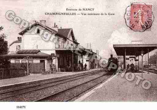 Ville de CHAMPIGNEULLES, carte postale ancienne