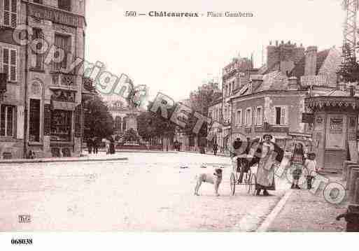 Ville de CHATEAUROUX, carte postale ancienne