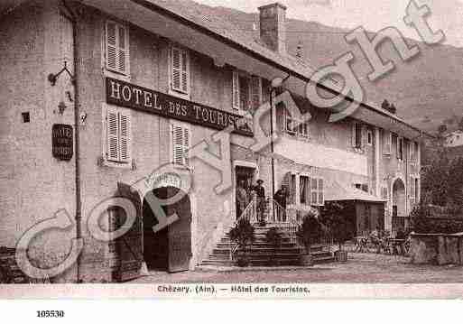 Ville de CHEZERYFORENS, carte postale ancienne