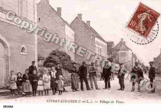 Ville de CIVRAYDETOURAINE, carte postale ancienne