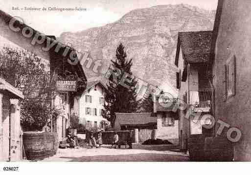 Ville de COLLONGESSOUSSALEVE, carte postale ancienne