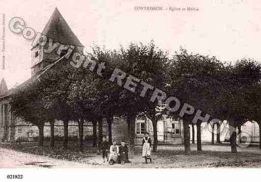 Ville de CONTRISSON, carte postale ancienne