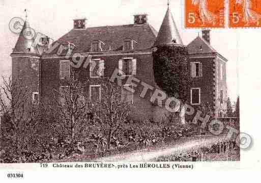 Ville de COULONGES, carte postale ancienne