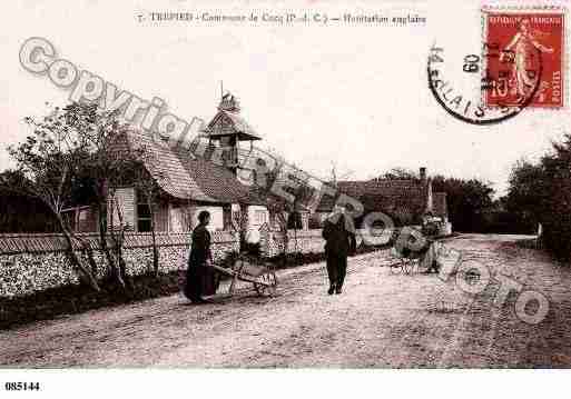 Ville de CUCQ, carte postale ancienne