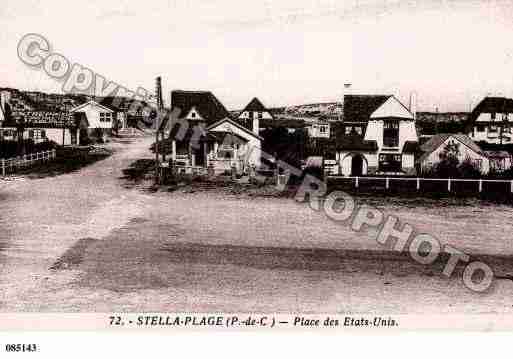 Ville de CUCQ, carte postale ancienne