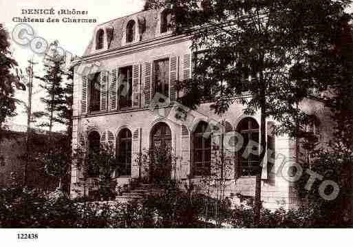 Ville de DENICE, carte postale ancienne