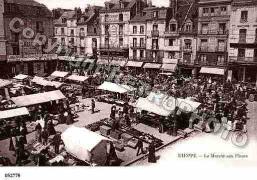 Ville de DIEPPE, carte postale ancienne