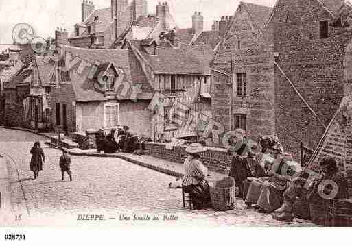 Ville de DIEPPE, carte postale ancienne