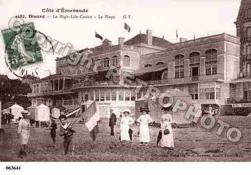 Ville de DINARD, carte postale ancienne