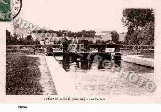 Ville de EPENANCOURT, carte postale ancienne