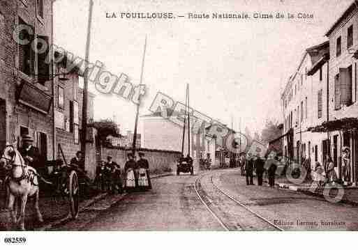 Ville de FOUILLOUSE(LA), carte postale ancienne