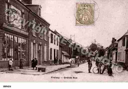 Ville de FROISSY, carte postale ancienne