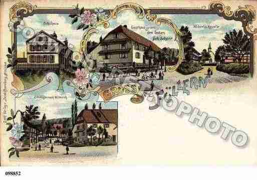 Ville de FULLEREN, carte postale ancienne