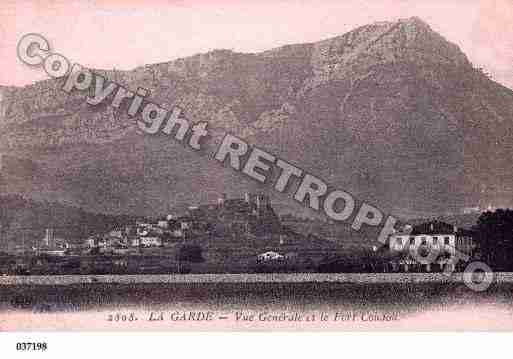 Ville de GARDE(LA), carte postale ancienne