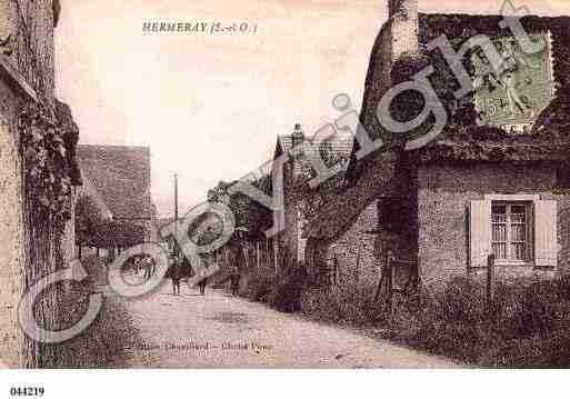 Ville de HERMERAY, carte postale ancienne