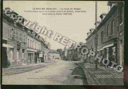 Ville de HOULME(LE), carte postale ancienne