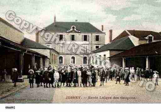 Ville de JUSSEY, carte postale ancienne