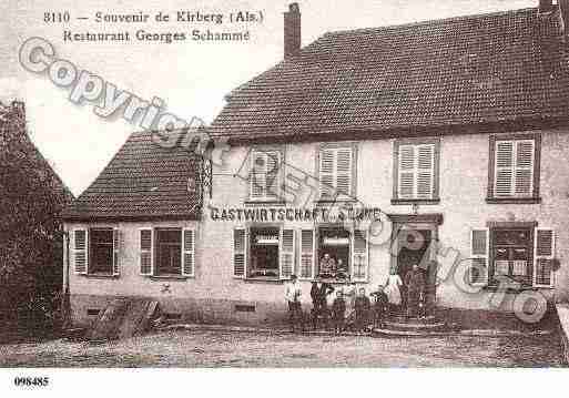 Ville de KIRRBERG, carte postale ancienne