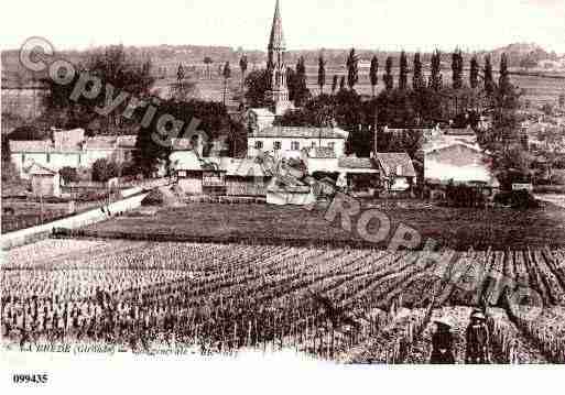 Ville de LABREDE, carte postale ancienne