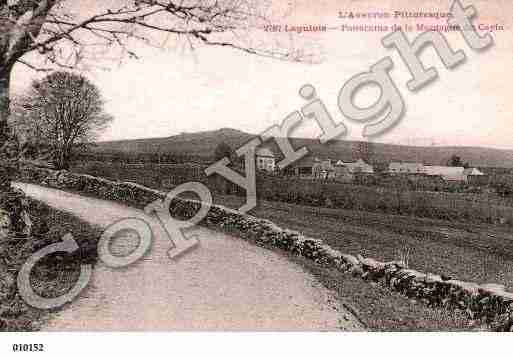 Ville de LAGUIOLE, carte postale ancienne